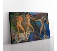 Big Box Art Suzanne Valadon Casting of The Net Canvas Wall Art Print Ready to Hang Picture, 76 x 50 cm (30 x 20 Inch), Multi-Coloured