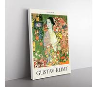 Big Box Art The Dancer Gustav Klimt Canvas Wall Art Print Ready to Hang Picture, 76 x 50 cm (30 x 20 Inch), Exhibition