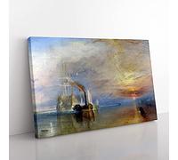 Big Box Art The Fighting Temeraire Canvas Print 30x20 Inch