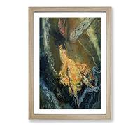Big Box Art Turkey Carcass by Chaim Soutine Framed Wall Art Picture Print Ready to Hang, Oak A2 (62 x 45 cm)