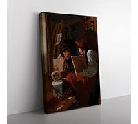 Big Box Art Wilhelm Bendz A Young Artist Canvas Wall Art Print Ready to Hang Picture, 76 x 50 cm (30 x 20 Inch), Multi-Coloured