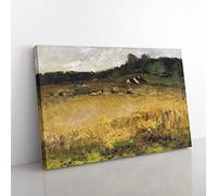 Big Box Art William Merritt Chase Wheat Field Canvas Wall Art Print Ready to Hang Picture, 76 x 50 cm (30 x 20 Inch), Multi-Coloured