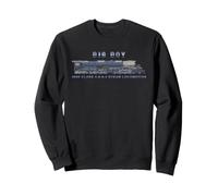 Big Boy 4000 Class Steam Locomotive American Train Diagram Sweatshirt