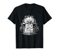 Big Boy 4014 Historic Steam Locomotive Retro Railroad T-Shirt