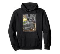 Big Boy 4014 Vintage Steam Locomotive Railroad Train Engine Pullover Hoodie