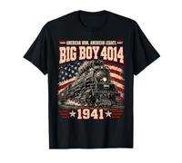 Big Boy 4014 Vintage Steam Locomotive Railroad Train Engine T-Shirt