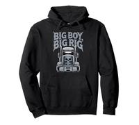 Big Boy Big Rig Truck Driver Skull Mechanic Driver LKW Tee Pullover Hoodie