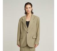 Big Boyfriend Blazer - Green - Women M