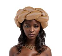 Big Braid Headband High Skull African Hairband Stuffed Hair Bands Nigeria Ethnic Headband For Wedding Parties