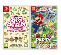 Big Brain Academy: Brain vs Brain (Nintendo Switch) + Mario Party Superstars (Nintendo Switch)