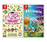 Big Brain Academy: Brain vs Brain (Nintendo Switch) + Miitopia (Nintendo Switch)