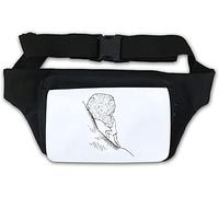 Big Brain Sysiphus Wojak Boulder Funny Waist Bag Fanny Pack White