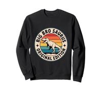 Big Bro Saurus Original Edition Retro Dinosaur Sweatshirt