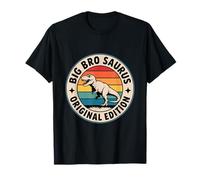 Big Bro Saurus Original Edition Retro Dinosaur T-Shirt