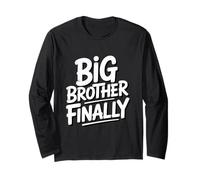 Big Brother Finally Pregnancy Reveal Announcement Long Sleeve T-Shirt