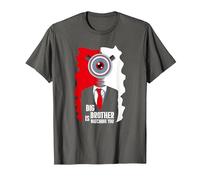 Big Brother is Watching You T-Shirt, Men, Asphalt Grey, X-Large