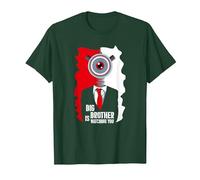 Big Brother is Watching You T-Shirt, Men, Dark Green, Small
