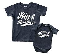 Big Brother Little Brother Shirts Matching Outfits Sibling Gifts Baby Set - black - Kids (5T) / Baby (3-6M)