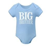 Big Brother Little Sister Outfits Matching Toddler Shirt Lil Sis Newborn Outfit Baby Clothes Sky Blue-style 18months