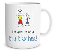 Big Brother Mugs I'm Going to Be A Big Brother New Baby Shower Pregnancy Announcement Children's Gift New Born Birthday Present WSDMUG904