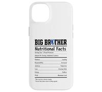Big Brother Nutritional Facts Sibling Reveal Baby News Case for iPhone 14 Plus