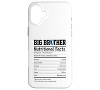 Big Brother Nutritional Facts Sibling Reveal Baby News Case for iPhone 16 Plus