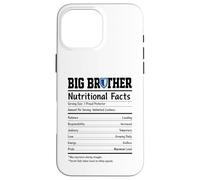 Big Brother Nutritional Facts Sibling Reveal Baby News Case for iPhone 16 Pro Max