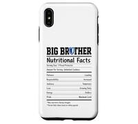 Big Brother Nutritional Facts Sibling Reveal Baby News Case for iPhone XS Max