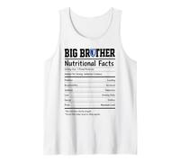 Big Brother Nutritional Facts Sibling Reveal Baby News Tank Top