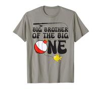 Big Brother Of The Big One Fishing Birthday Boy Family T-Shirt