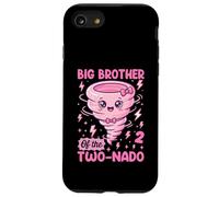 Big Brother Of The Two-Nado Cute Pun 2nd Birthday Theme Case for iPhone SE (2020) / 7/8
