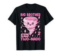 Big Brother of The Two-Nado Cute Pun 2nd Birthday Theme T-Shirt