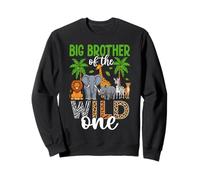 Big Brother of the Wild One Jungle Safari Animal Sweatshirt