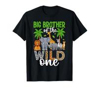 Big Brother of The Wild One Jungle Safari Animal T-Shirt