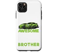 Big Brother Promoted Awesome Race Car Bro Baby Announcement Case for iPhone 11 Pro Max
