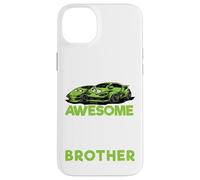 Big Brother Promoted Awesome Race Car Bro Baby Announcement Case for iPhone 14 Plus