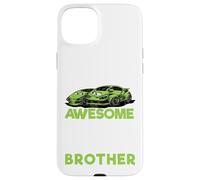 Big Brother Promoted Awesome Race Car Bro Baby Announcement Case for iPhone 15 Plus
