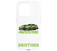 Big Brother Promoted Awesome Race Car Bro Baby Announcement Case for iPhone 15 Pro