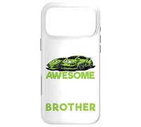 Big Brother Promoted Awesome Race Car Bro Baby Announcement Case for iPhone 17 Pro Max