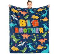 Big Brother Special: Super Soft 40" x 50" Flannel Throw Blanket