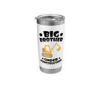Big Brother Under Construction Brother Announcement Stainless Steel Insulated Tumbler