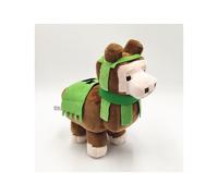(Big brown horse) Minecraft Plush 8-in Pig Character Doll, Soft, Collectible Gift for Fans Age 3 and Older