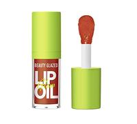 Big Brush Head Pink Moisturizing Jelly Lip Gloss Oil Long Lasting Liquid Lipsticks Non-stick Cup Lip Tint Lip Glaze Fresh Texture (#106)