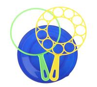 Big Bubble Wand Set, 3PCS/Set Funny Plastic Giant Bubble Wand with Tray for Kids Adults Summer Outdoor Playtime Activity Party Favors