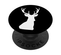 Big Buck Deer Hunting Sportsman Deer Hunter PopSockets Adhesive PopGrip