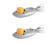 big buddy - Professional Behaviour Training Aid Clicker with Elasticated Wrist Strap - for Dogs, Puppies, Cats, Horses (Twin Pack)
