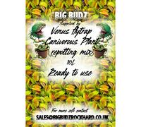 BIG BUDZ ROCK HARD Venus FlyTrap 10 Litre Carnivorous Plant Soil - Peat and Perlite Compost Mix 10L