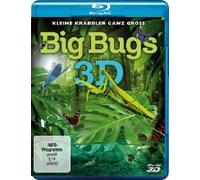 BIG BUGS 3D - KLEINE KRABBLER GANZ GROß 10 3D BLU-RAY DOKUMENTATION NEW