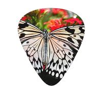 Big Butterfly Guitar Picks with Organizer Storage Box Guitar Plectrums 12PCS 3 Thickness Thin Medium Heavy 0.46 0.71 0.96mm Guitar Picks For Acoustic Electric or Bass Guitars