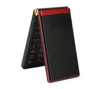Big Button Flip Phone for Seniors 2G Network 3 Inch HD Screen Cell Phone with 5900mAh Battery Dual SIM Flashlight Loud Speaker Radio Portable Pocket (Red)